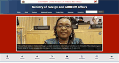 Desktop Screenshot of foreign.gov.tt